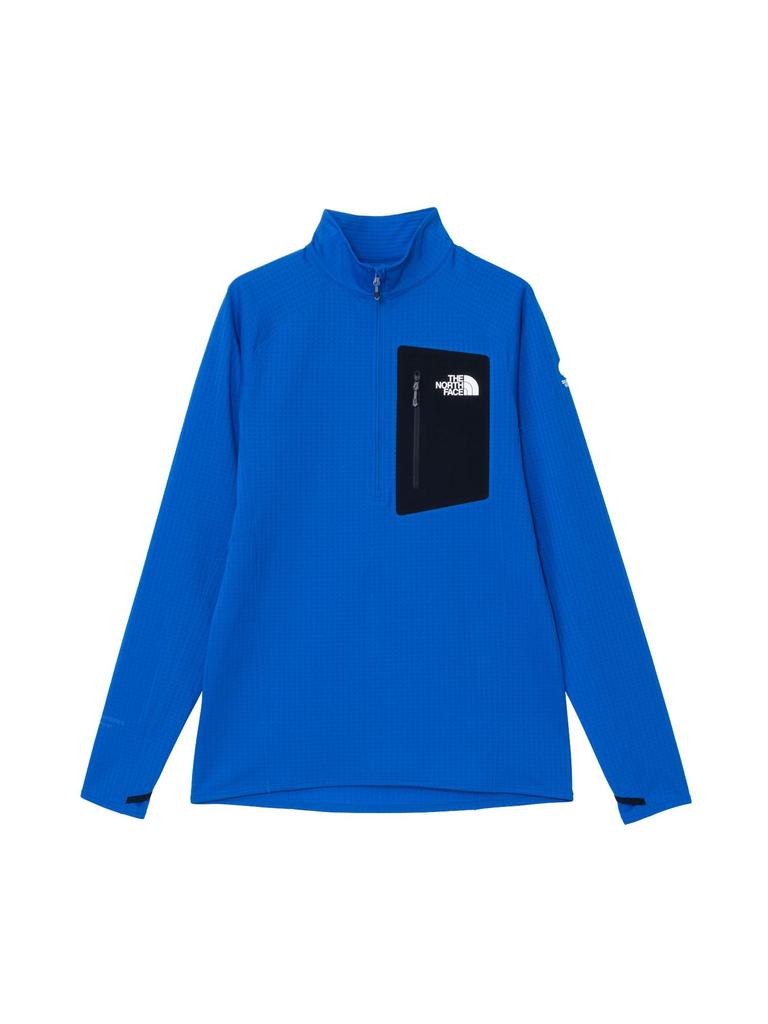 The North Face Expedition Dry Dot Zip High Long Sleeve Skydiver Style T-Shirt, Unisex, Adult,