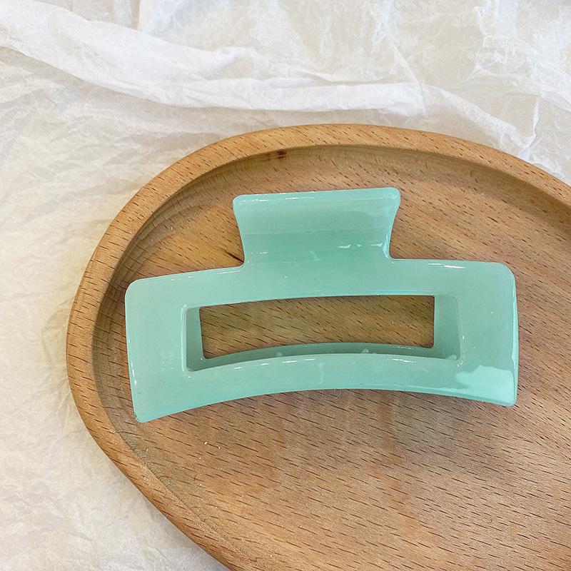 New Claw Clip for Women Tough Colorful Plastic Hair Claw Large Size Hair Clamps Claw Clip Crab Chic Hair Accessories Gift