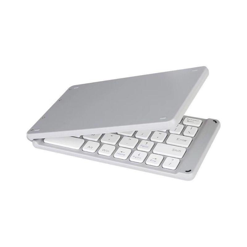 

Compact Folding Bluetooth Keyboard for Mobile Devices: Includes Phones, Tablets, and Notebooks – Portable Office and Mini Storage Solution