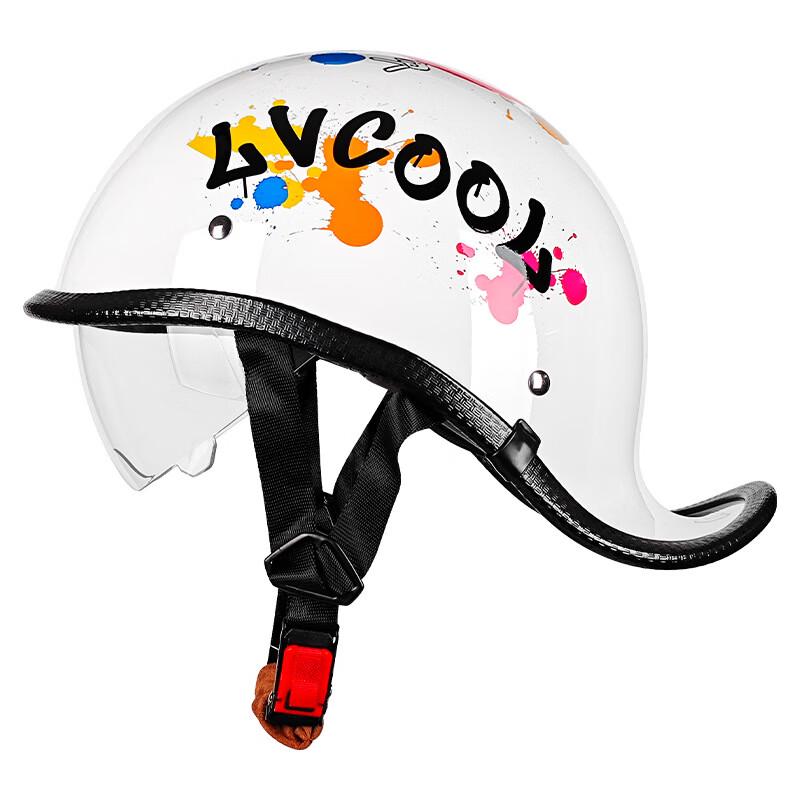 Miling Retro Half Helmet for Electric Motorcycles