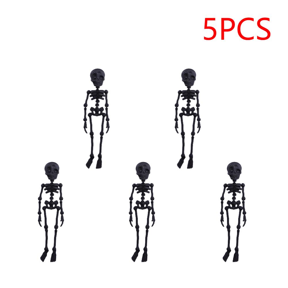 2/5PCS Skeleton Fridge Magnets 3D Printed Magnetic Skull Fridge Magnets Skull Fridge Kitchen OfficeHalloween Funny Decoration