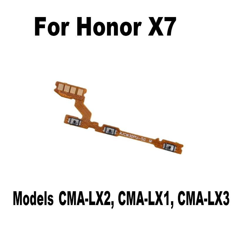For Huawei Honor X5 X6 X6S X7 X8 X9 X7a X8a X9a x6a x7b X6B x7c x9c 4G 5G Power Volume Button Switch On Off Key Flex Cable