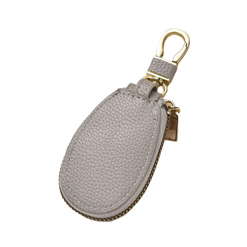 YOREMEI Smart Key Case, Leather, Men's, Women's, Car Key Case, PU Leather, Fashionable Car