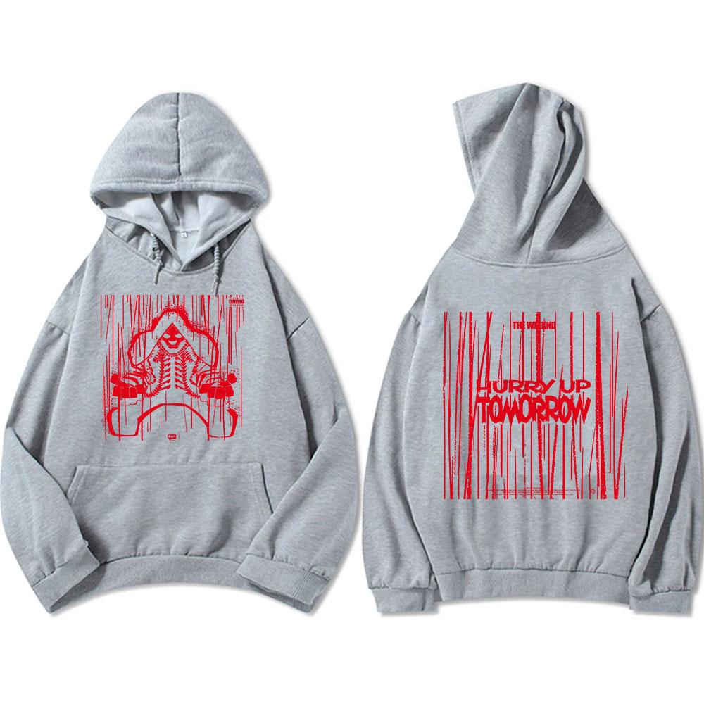 TheWeekend Pospěš si Zítra Album Mikiny Pánské/Dámské Oblečení Heavy Metalový Styl Unisex Streetwear Grafické Mikiny Hip Hop