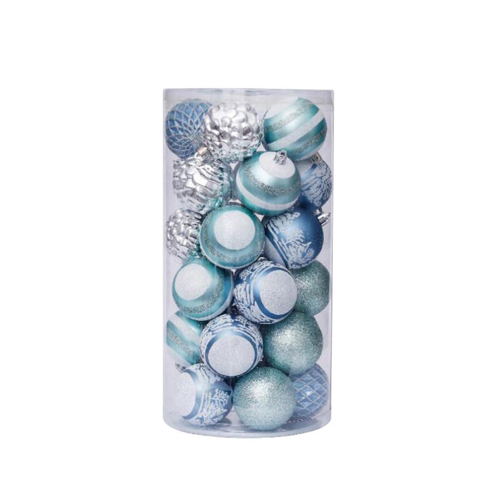 30pcs Christmas Tree Xmas Balls Decorations Baubles Party Wedding Ornament