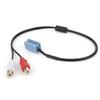 8 Pin Mini ISO RCA Cable Adapter for BlaPunkt Compact Disc Changer Car Stereo Line