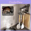 Aluminum Suction Wall Hooks For Kitchen Utensil Holder And Wall Mount Storage
