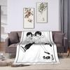 Ranma 1/2 Special Edition Blanket Flannel  Winter  Multi-function Lightweight Thin Throw Blankets for Home Bedroom Bedspread