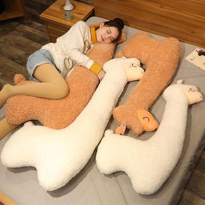 Alpaca Plush Toy Pillow Pillow Doll Girl Sleeping On The Bed with Super Soft Large Size Doll Cute Rag Doll