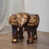 Elephant Shoe Changing Stool Wooden Children Stools Multifunctional Modern Living Room Stool Aesthetic Luxury Entrance Stools