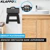 KLAPPOX Folding Stool Foldable Step Stool Stool Folding Step Folding Seat Step