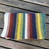 Luochi Rainbow Wool Scarf: Warm, Versatile, Thickened Korean Style Winter Accessory