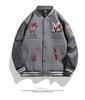 Men's Retro High Street Baseball Jacket - Autumn/Winter Trendy Pilot Style