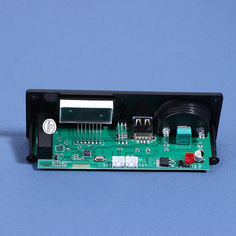 DC 12V MP3 BT Dekodierplatine Auto-Audio MP3-Dekoder BT 5.3 Ohne Verstärker USB TF UKW-Radio Modul Farbdisplay MP3-Player