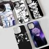 H-Hunter-Hunter Killua Phone Case for iPhone 17 17Air 16 15 14 13 12 11 Pro Max Plus Colorful Silver