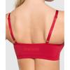 Gymshark Seamless V Neck Bralette Carmine Red B6a7k Rbqw