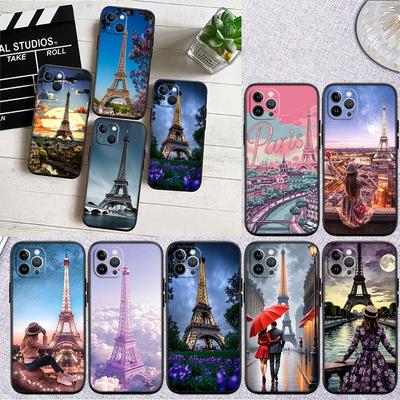 PP35 Frankreich Paris Eiffelturm Soft Shell Handyhülle für Redmi Note 13 14 Pro+ Plus A3 A3X 13X 13C 13R 14S 14C 14R