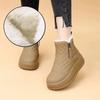 Snow Boots, Warm Short Boots, Women's Fashion, Thick-soled Cotton Shoes, Plus Velvet Thickening