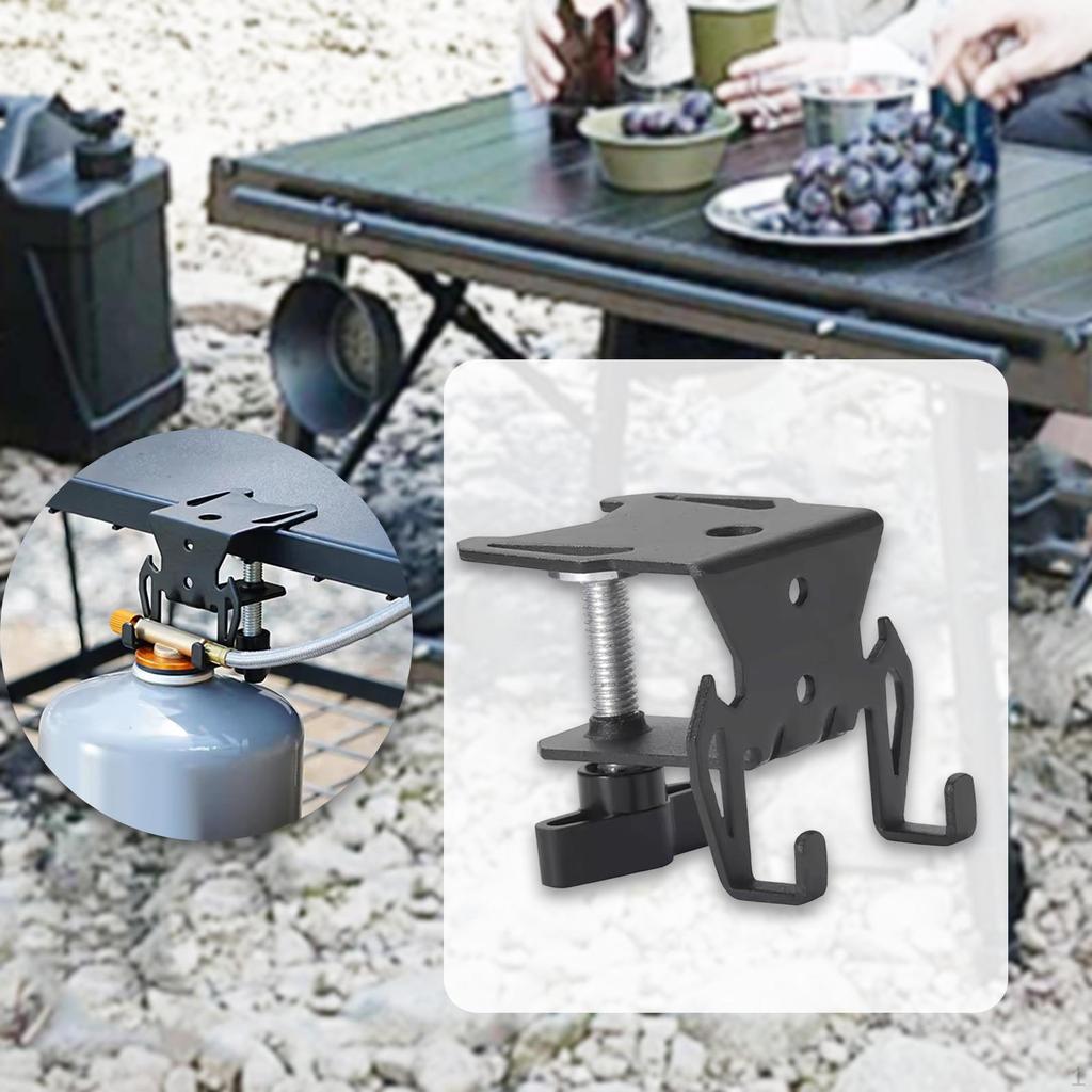 Tank Hanger Clip Camping Table Gas Organizer Outdoor Canister Hanging Hook for Travel Supplies