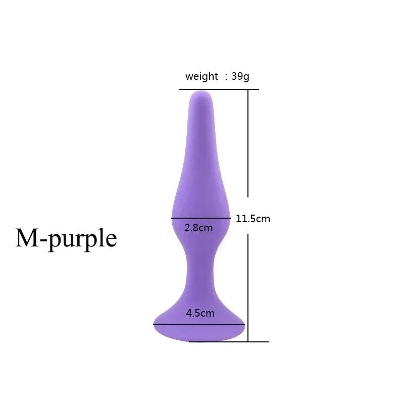 Silicone Anal Plug Sex Toys for Woman Prostate Massager Butt Plug Buttplug Anal Sex Toys for Men Adults Adult Game XL/L/M/S Size