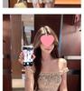 Waist-Cinching 2026 Floral One-Shoulder Short Dress with Elastic Waist - New Summer Style for Women