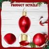 Inflatable Christmas Ball Hanging Ornament PVC Multipurpose Decor Pendant for Xmas