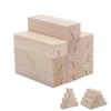 10 Pcs Wood Place Cards Hand Polished Smooth  Rustic Original Place Card Holder for Parties