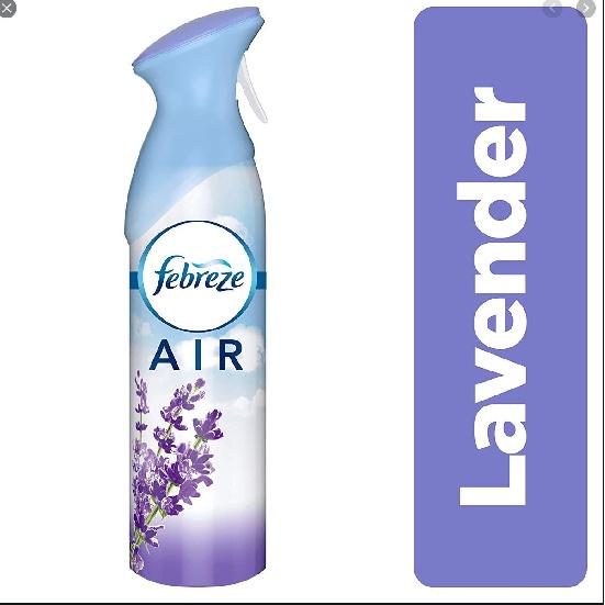 Febreze Air Freshener Spray 300 mL, Eliminates Odours, 100% Natural Propellant лавандовый