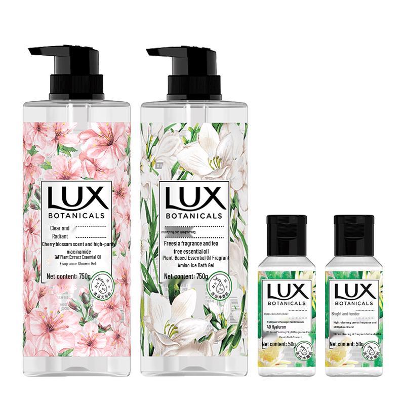 LUX Botanical Essential Oil Scented Shower Gel Set