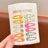 Children's Hair Clips Small Water Drop BB Clip Hairpin Barrettes Bangs Side Clip Kids Headwear Baby Girl Hair Accessories