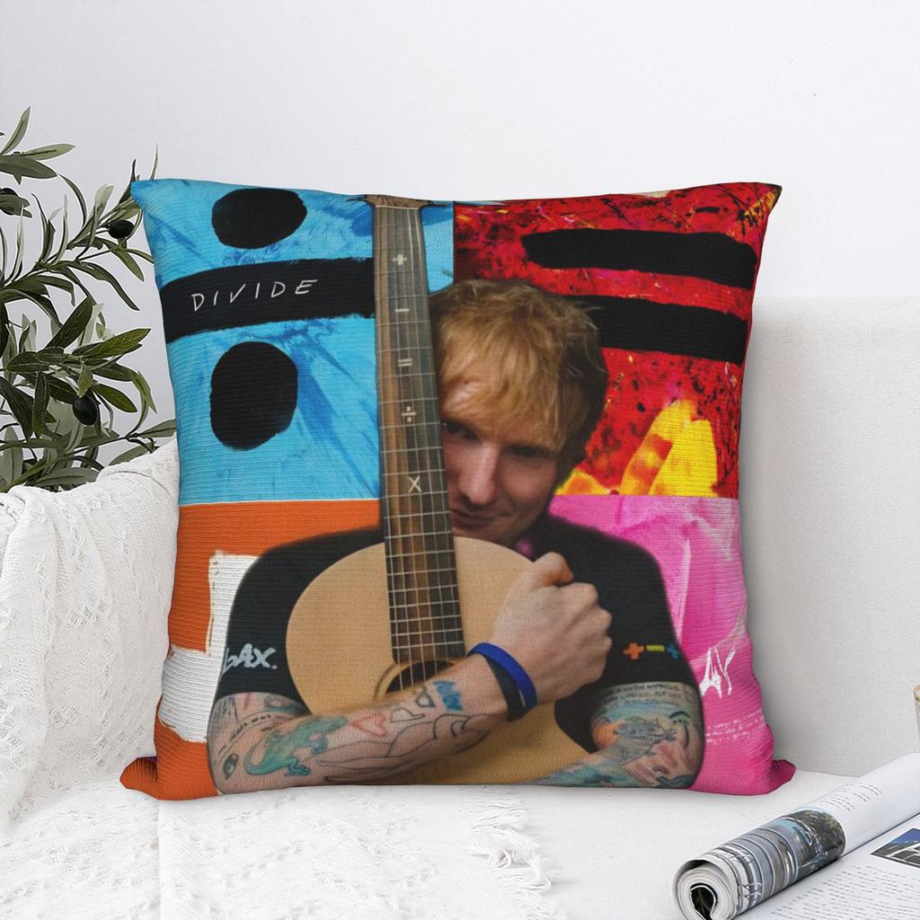 Ed Sheeran Loop Tour Pillow Covers Stuff Printing Cushion Cover Decoration Throw Pillow Case Cover Home Multi-Size