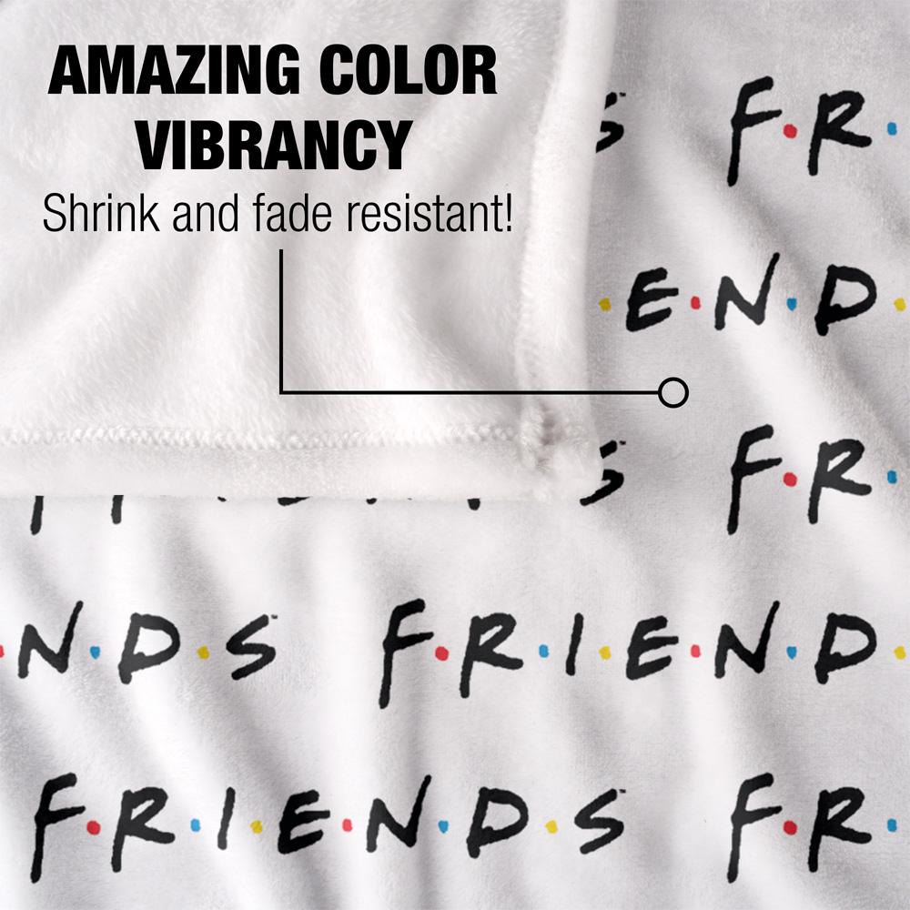 Friends Repeat Logo Blanket
