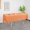 2pcs Waterproof Plaid/Stripes Disposable Tablecloth Oil Proof Desktop Decoration Table Cover  Picnic