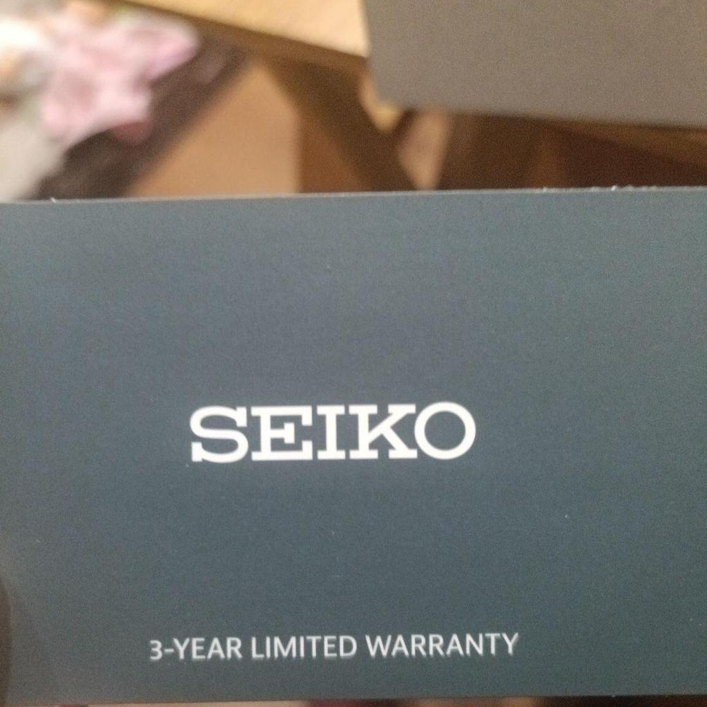 Used SEIKO PRESAGE Automatic Watch Blue
