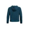 Under Armour Dámská mikina s kapucí Rival Mesh s fleecovou podšívkou Navy 1365844-413
