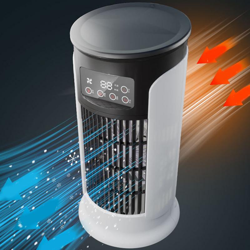 Portable Air Conditioners Fan Evaporative Cooler USB Quiet Timer Room Cooling Small 300ml Water Tank Personal Cooler Adjustable