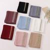 Colored Lace Pearl Bubble Chiffon Hijabs For Women Shawl Scarf High Quality Beads Headband Wrap Foulard Muslim Hijab Turban