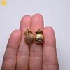 24k Gold-Plated Filigree Lucky Bag Charm Pendant for DIY Jewelry