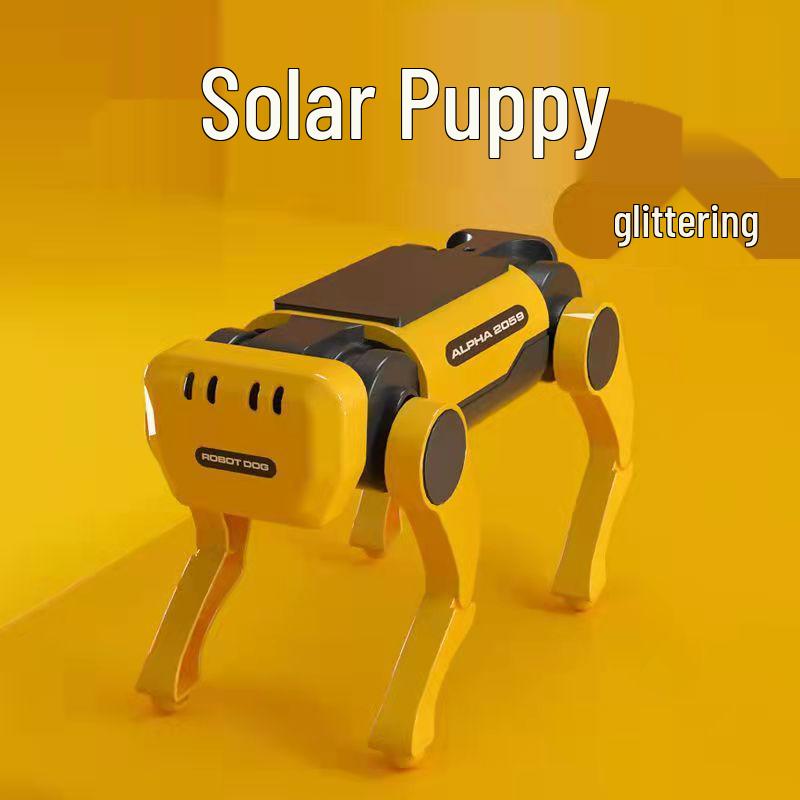 

Набор для сборки робота-собаки на солнечной энергии для детей - STEAM образовательная научная игрушка
