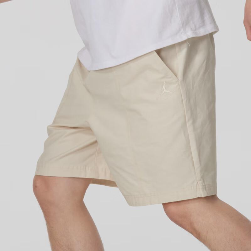 Nike Komfortable Pustende Ensfargede Fritidsshorts Herreunderdeler Lys Khaki FN4550-203