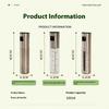 Stainless Steel OilSpray Bottle Glass OilPot Without Oil Soy Sauce Vinegarseasoning Bottle Atomizing Oils Spray Pot with Scale