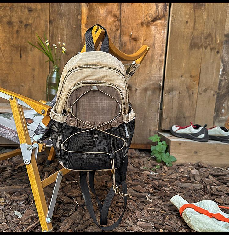 

Small Backpack, Hiking Backpack, Crossbody Bag, Lightweight Sports Schoolbag хаки