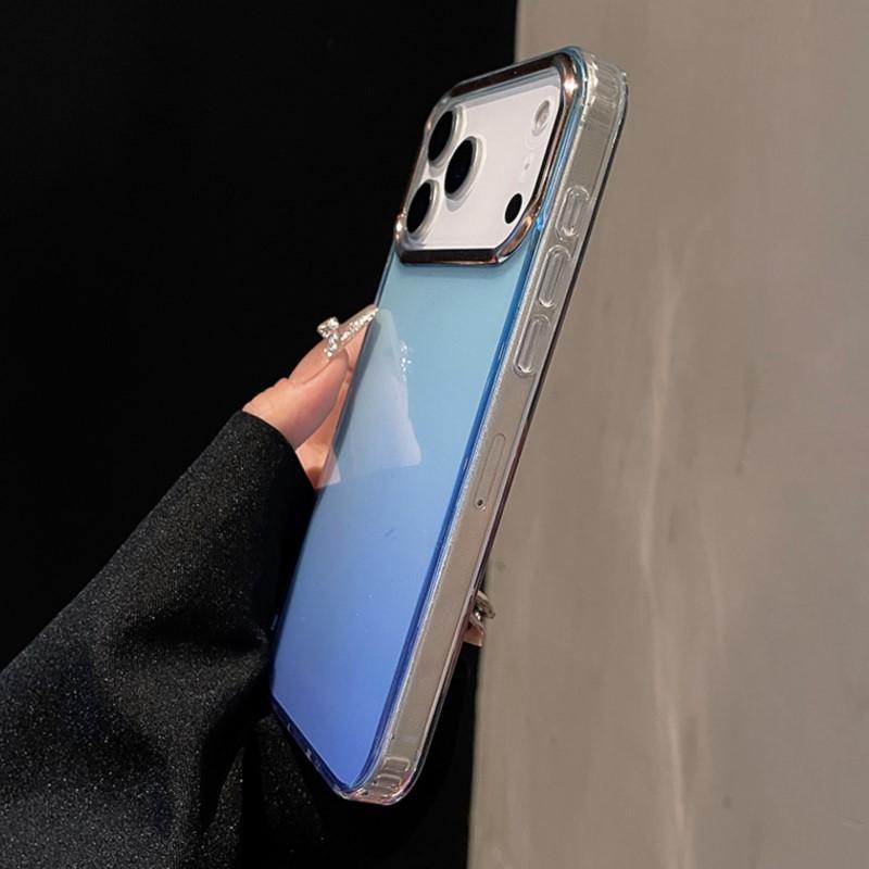 Luxury Glitter Bling Starry Clear Phone Case For iPhone 17 Air 16 14 13 12 11 Pro Max Mini Plus Shockproof Gradient Hard Cover