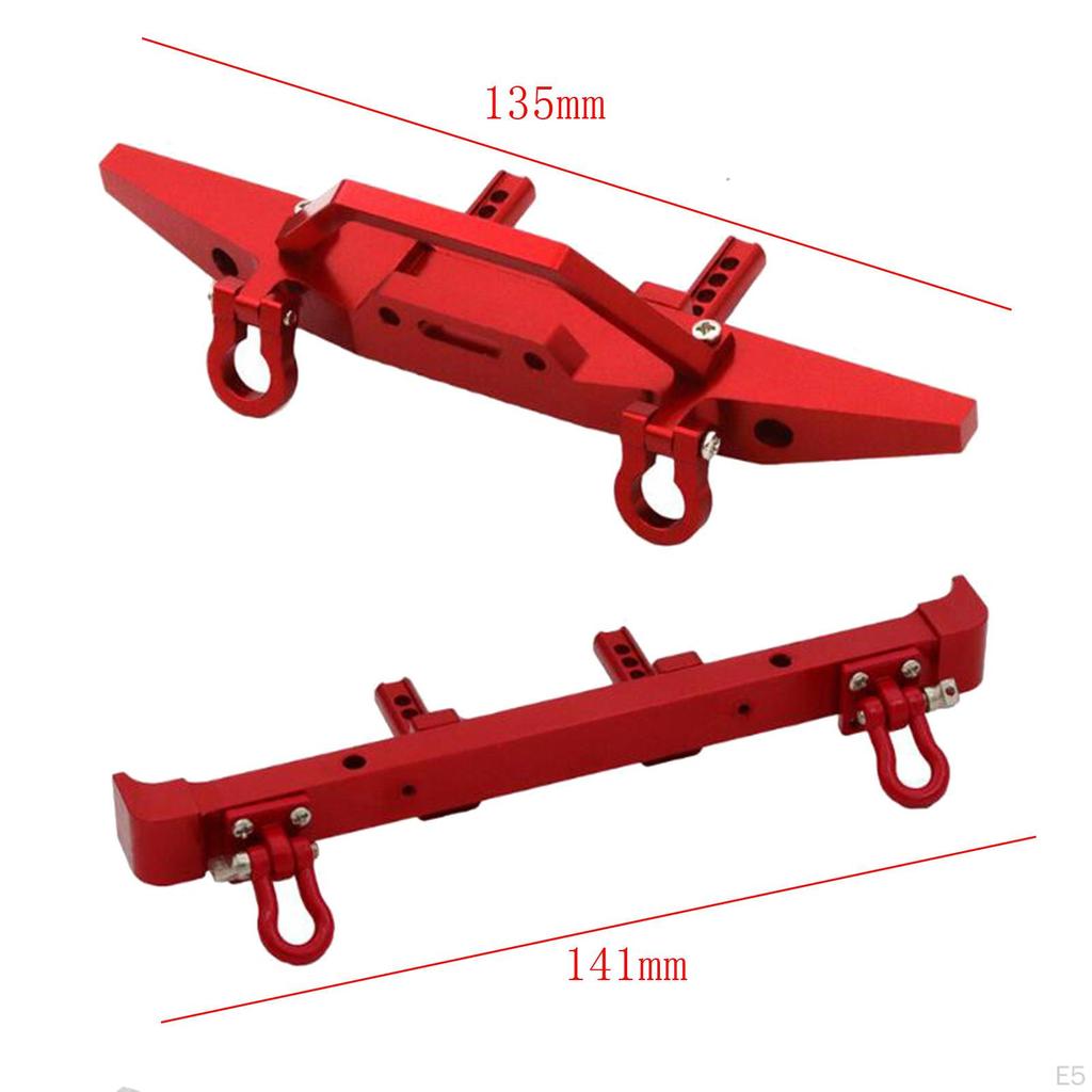 Kit mașină RC din aluminiu față și spate pentru MN128