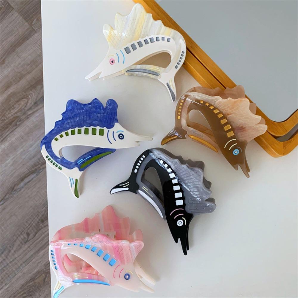 Fish Tuna Hair Claw Korean Style Marine Organisms Shark Clip  Headdress