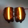 LED Dynamic Mirror Turn Signal Indicator Lights Fits Volvo XC70 08-12 XC90 07-14