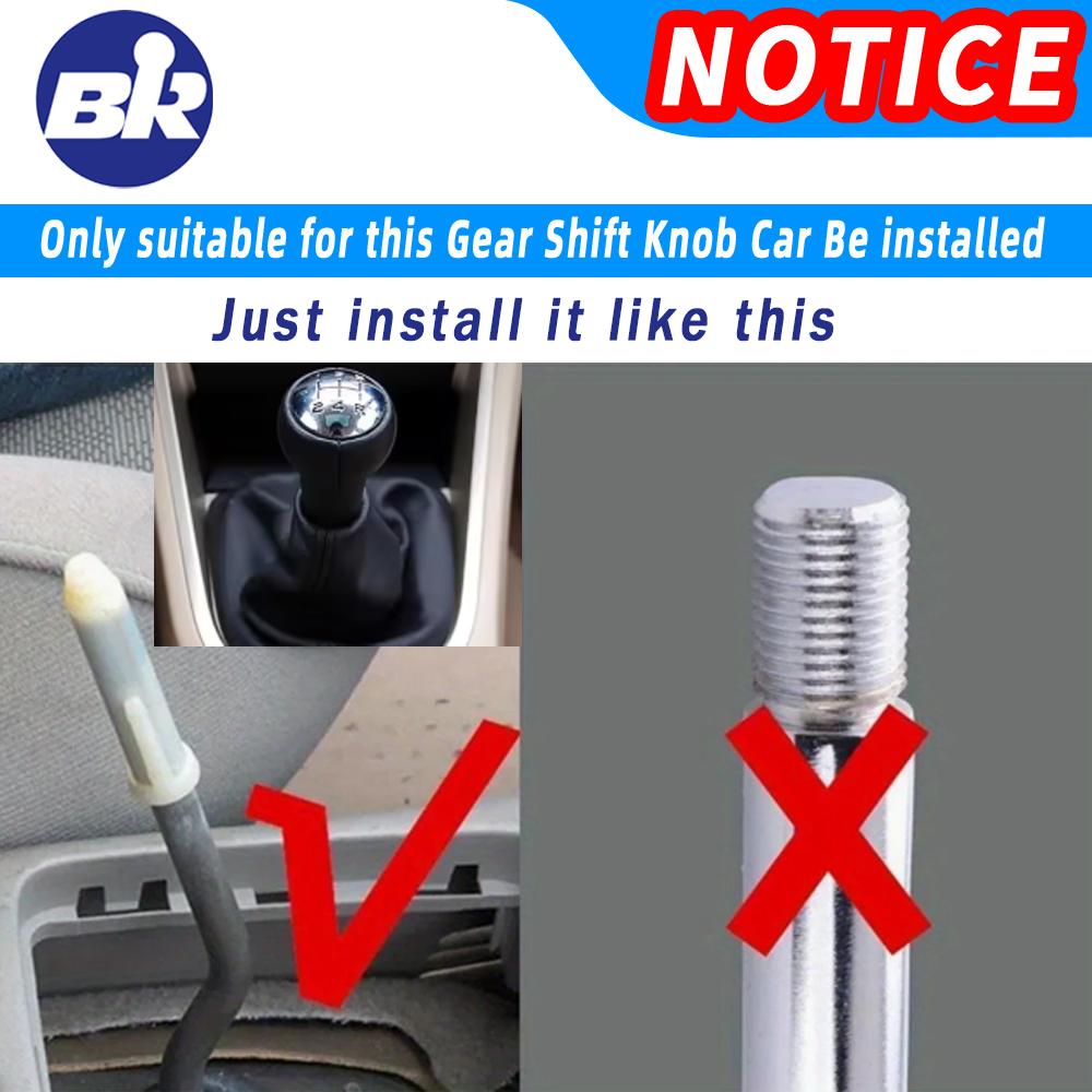 Hochwertiger 5-Gang-Schaltknauf für Peugeot 207 307 406 Citroen C3 C4 C5 Schalthebel Stock Manschette Auto Zubehör