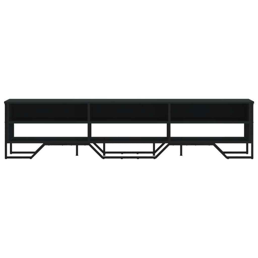 TV Stand Black 180 x 34 x 41 cm Engineered Wood
