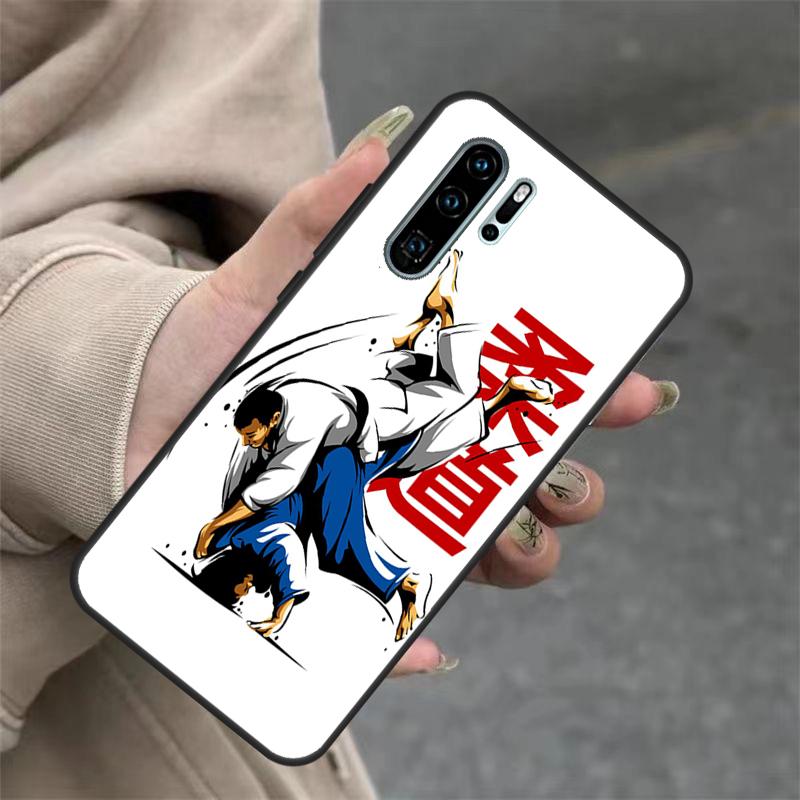 Judo Taekwondo Karate Case For Huawei Nova 3i 7i 8i 11i Y60 Y70 Y90 Y61 Y91 10 9 SE 11 Pro P20 P40 P30 Lite Cover