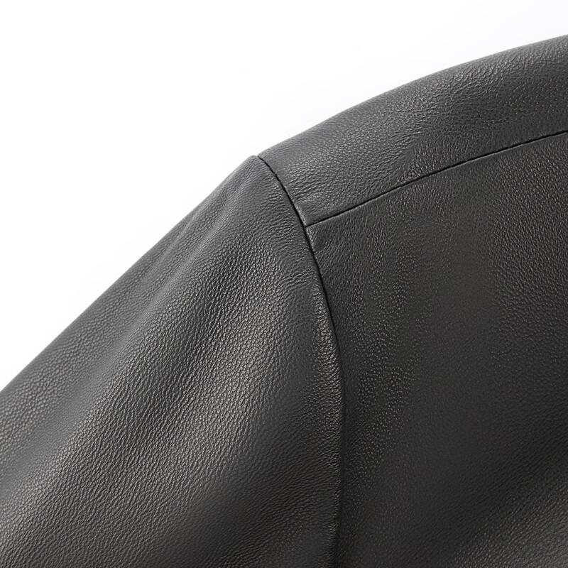 Septwolves Men's Lightweight Sheepskin Leather Jacket